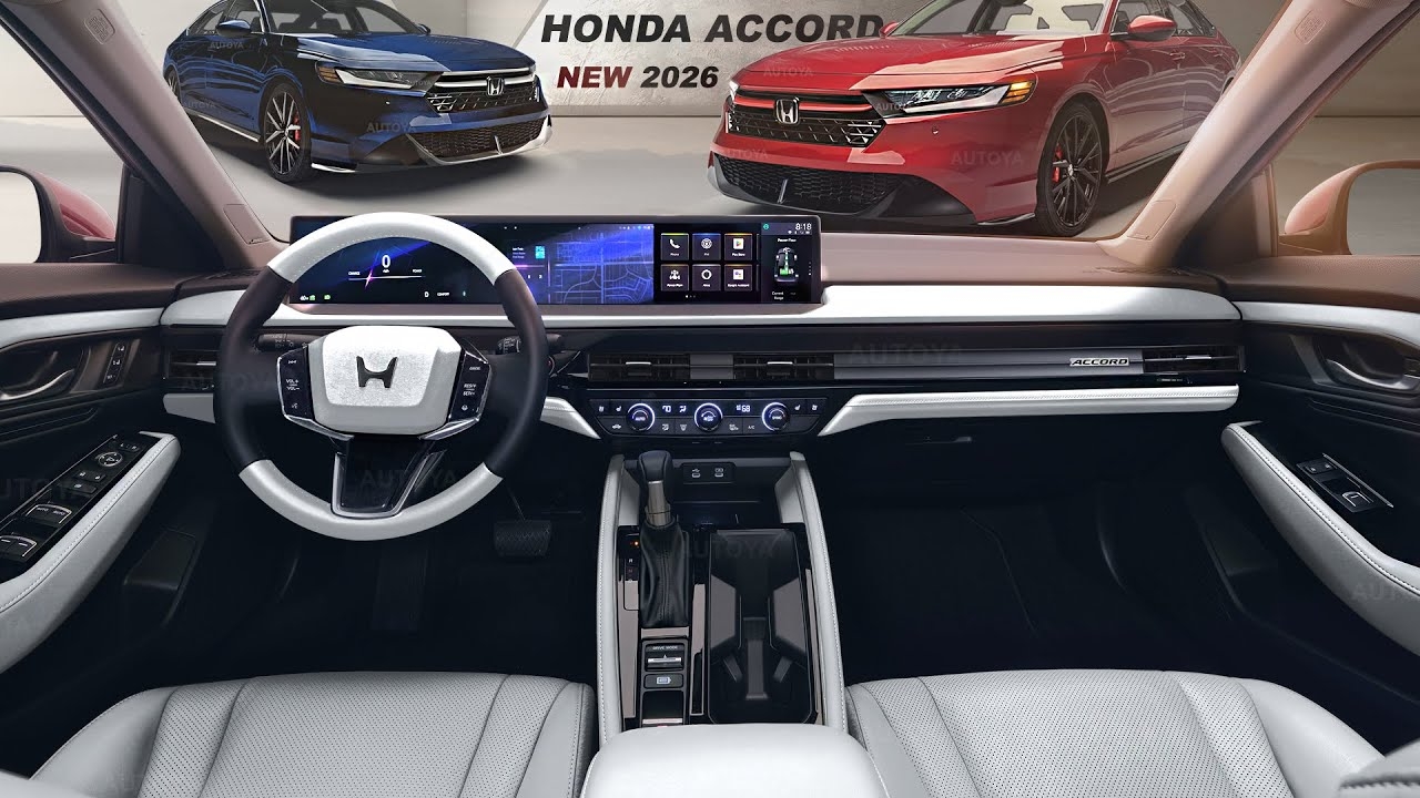 2026 Honda Accord XI Facelift INTERIOR EXTERIOR Preview YouTube