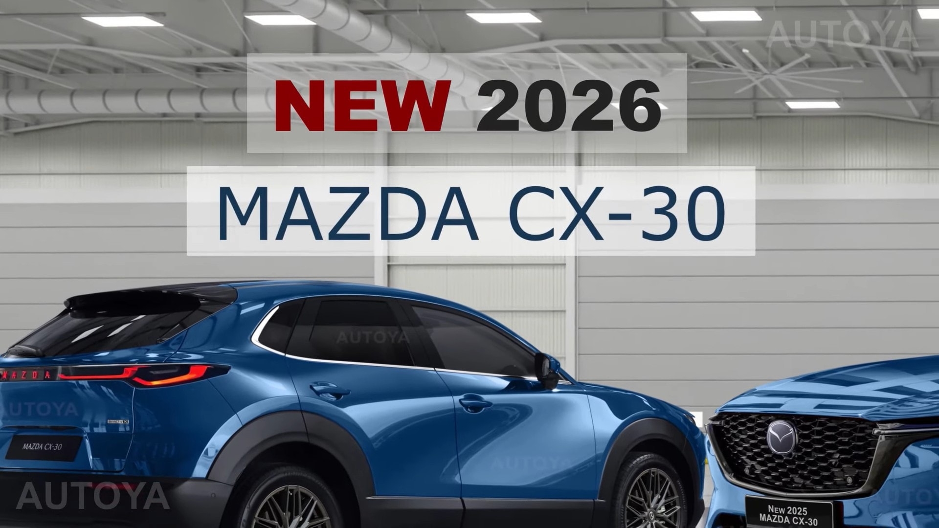 2026 Mazda CX 30 Comes Out From Behind The CGI Curtain For A Digital Inside Out Preview Autoevolution