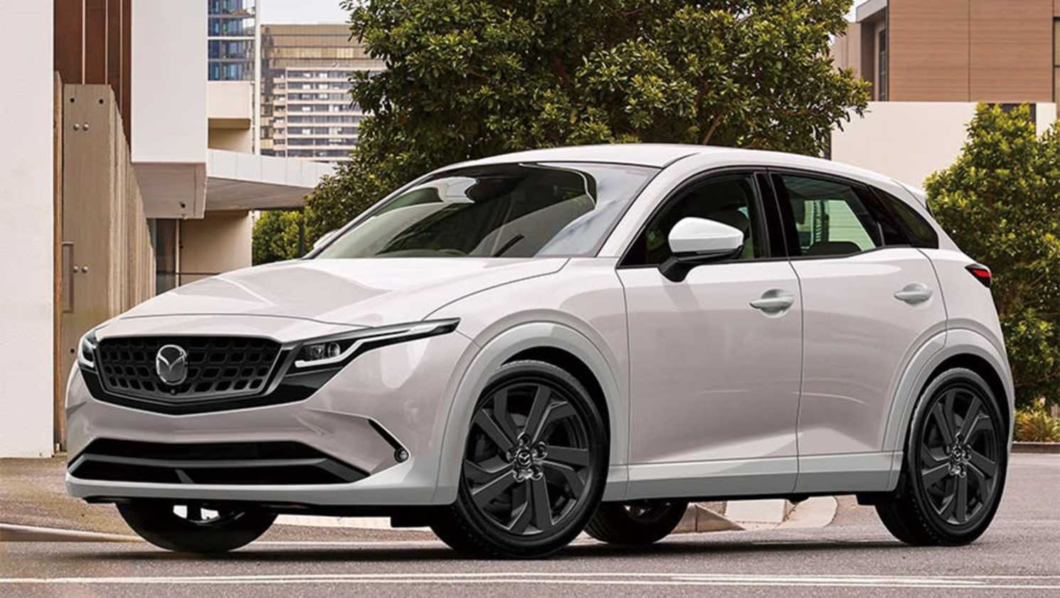 Next gen Mazda CX 3 Takes Shape New Renders Show Fresh Design To Keep The 2025 Toyota Yaris Cross Hyundai Venue And Kia Stonic In Check Car News CarsGuide