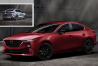 Popular 2026 Mazda3 Compact Sedan Gets Rendered Refreshed Inside Out In Colorful Shades Autoevolution