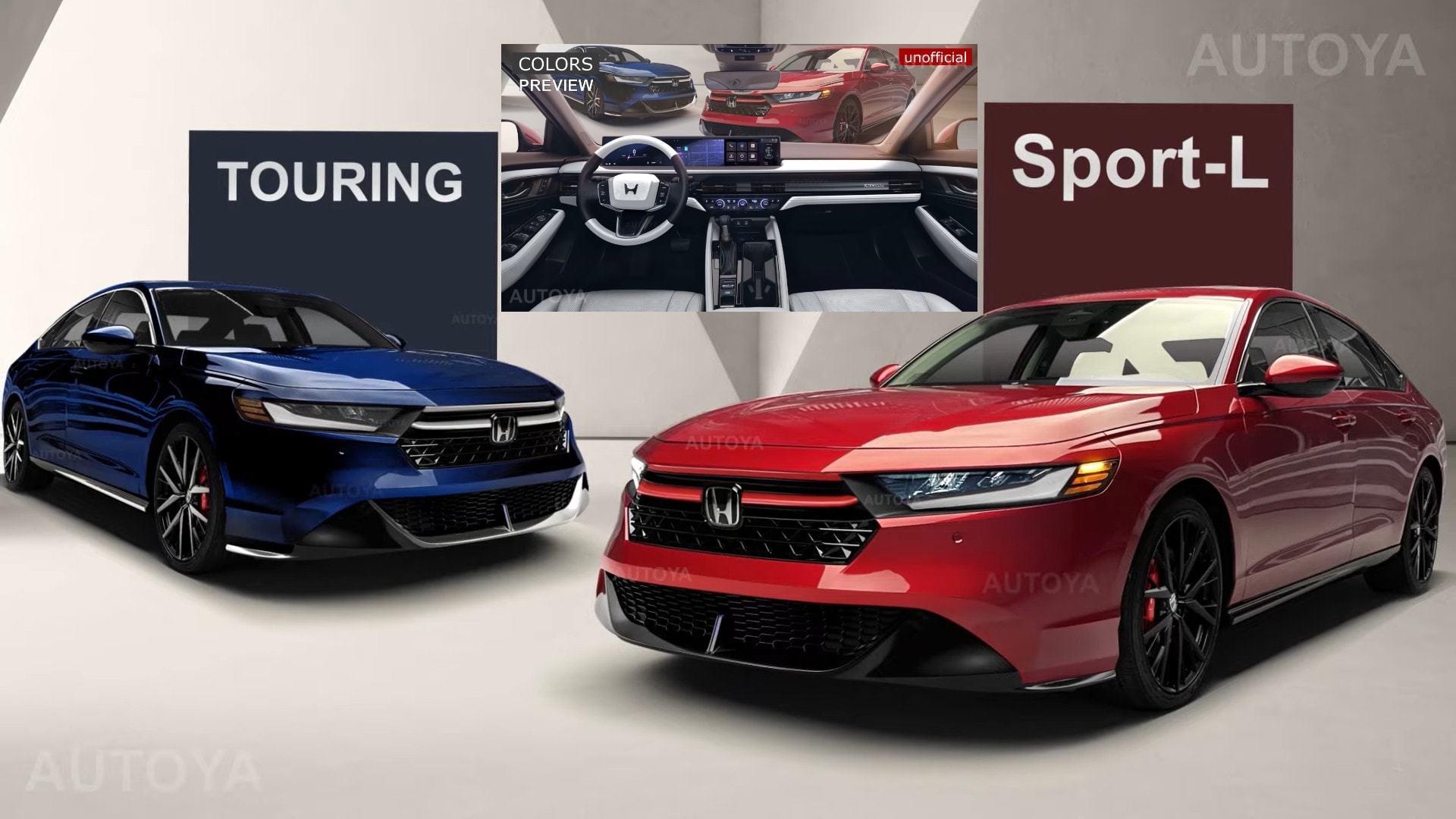 Refreshed 2026 Honda Accord XI Arrives Early In Fantasy Land Take A Peek Inside Too Autoevolution