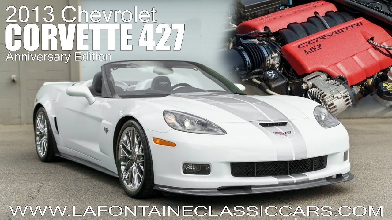 2013 Chevrolet Corvette 427 Convertible 60th Anniversary YouTube