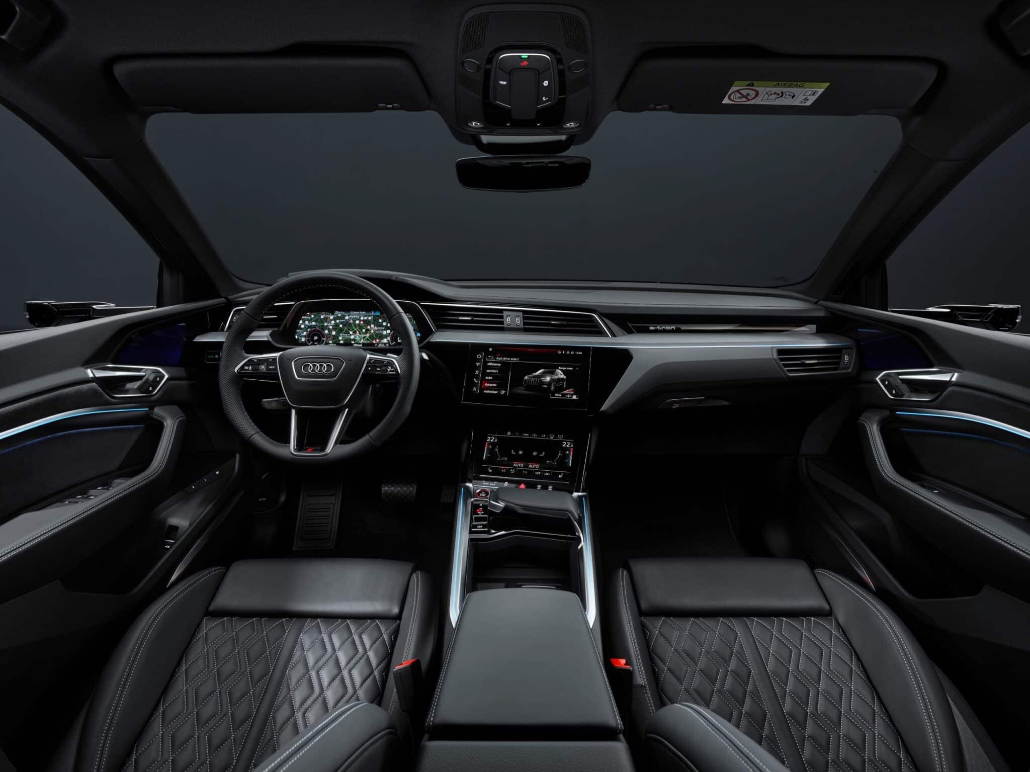 2024 Audi SQ8 E tron Rebadged Electric SUV Has Three Motors Bigger Battery Plush Cabin