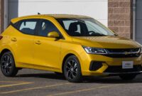 2024 Chevrolet Aveo Debuts For Mexico As New Entry Level Model