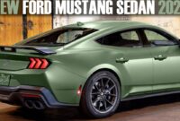 2025 2026 New Ford Mustang Sedan First Look YouTube
