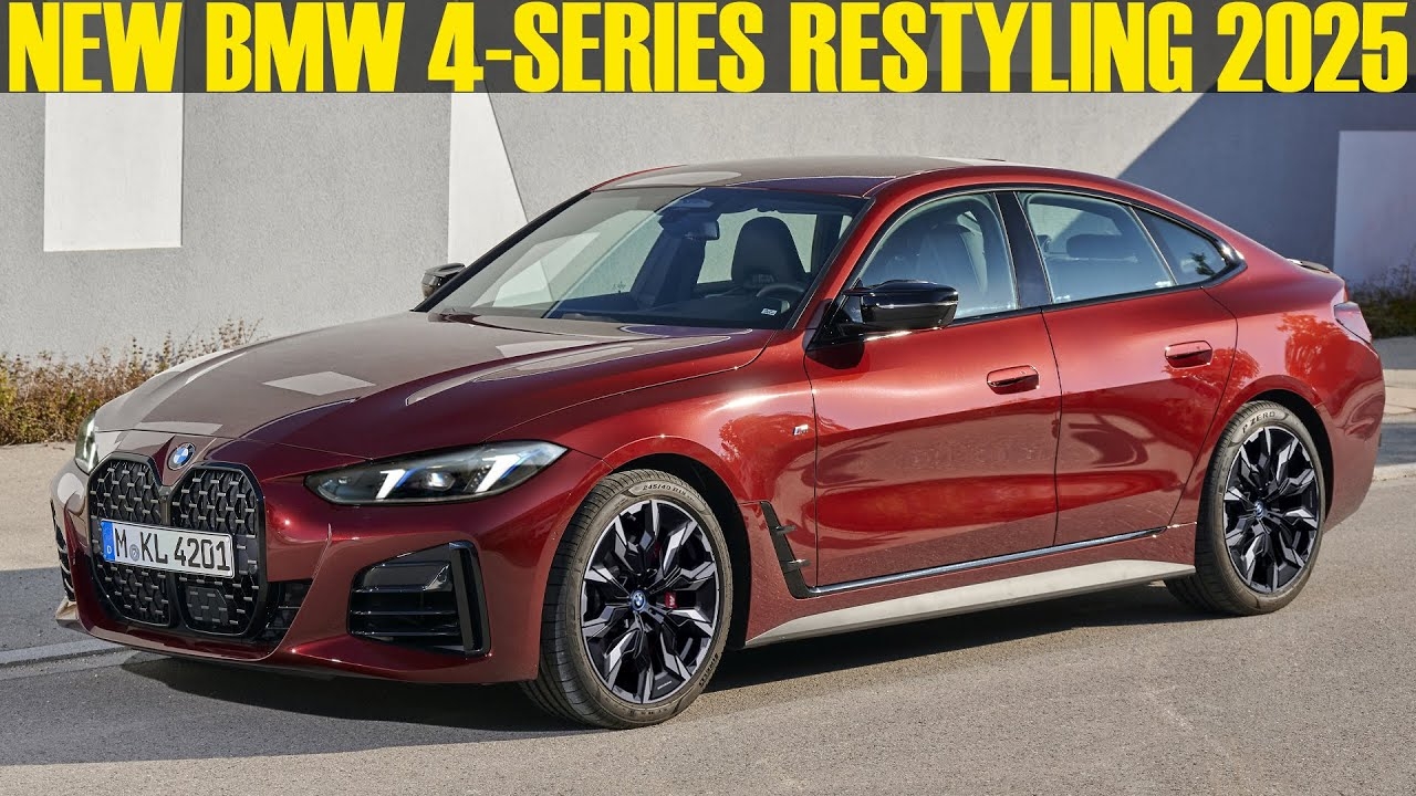 2025 2026 Restyling BMW 4 Series LCI Gran Coupe New Official Information YouTube