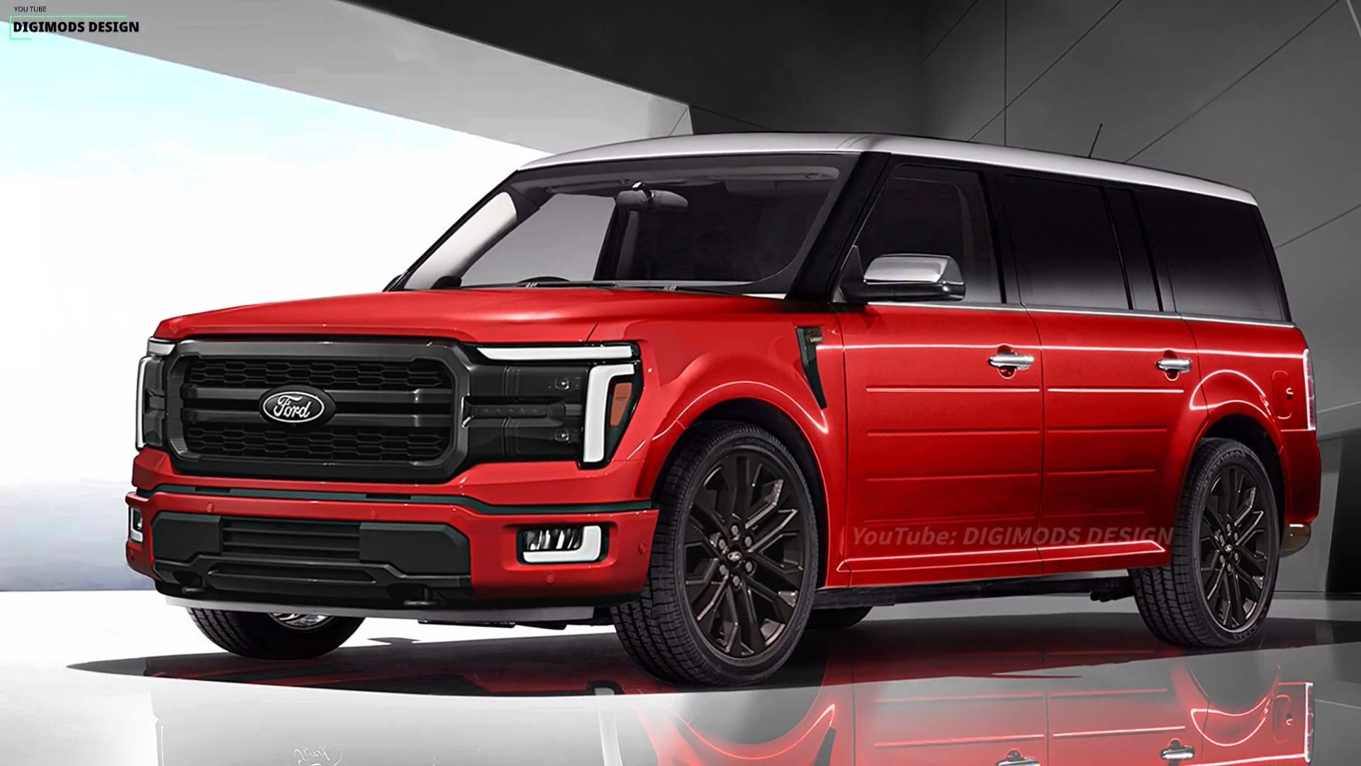 2025 Ford Flex Hybrid Comes Back From The Nether To Join The Imagination Land s Roster Autoevolution