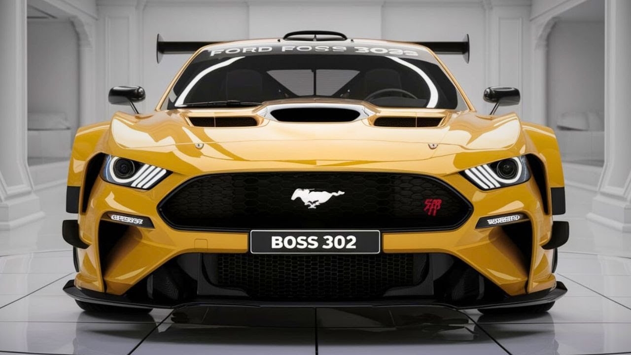 2025 Ford Mustang Boss 302 The Ultimate Comeback YouTube