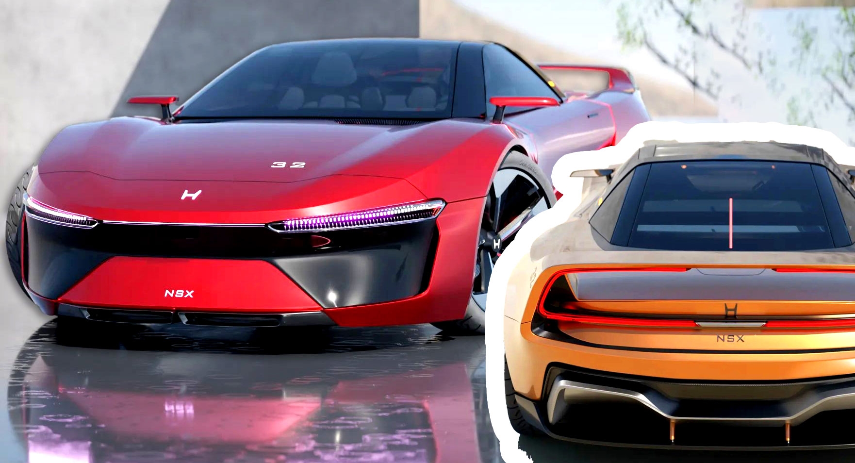 2026 Acura NSX Rendering Looks To The Past For A Sexy Future Carscoops