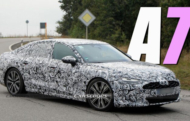 2026 Audi A7 Sedan Gets A Name Change From A6 But Sticks With Traditional Trunk Carscoops