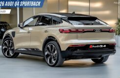 2026 Audi Q4 Sportback Unveiled Amazing Innovation In The Electric Vehicle Sector YouTube