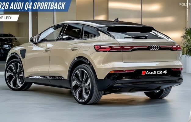 2026 Audi Q4 Sportback Unveiled Amazing Innovation In The Electric Vehicle Sector YouTube