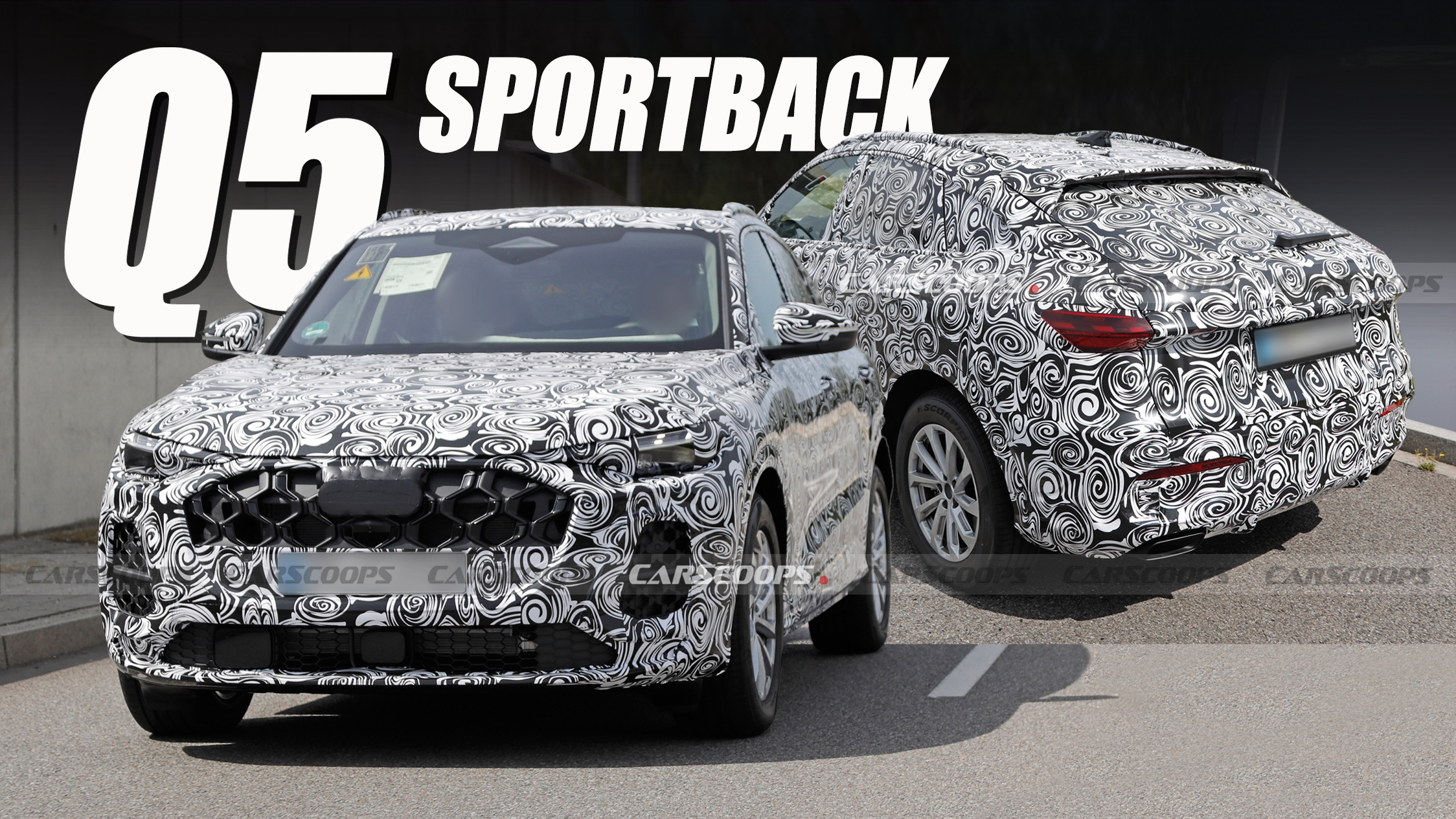 2026 Audi Q5 Sportback Shows Off Its New Sloping Roofline Carscoops