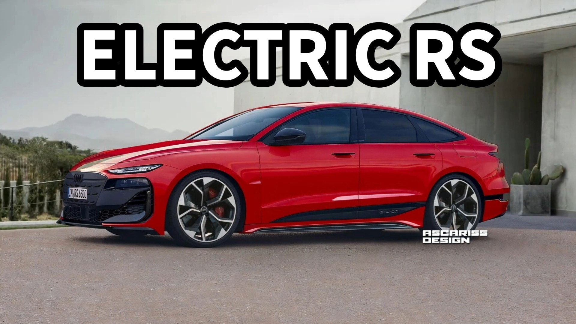 2026 Audi RS 6 Sportback E tron Puts Its Sporty Design To Digital Use Autoevolution