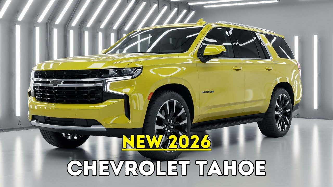 2026 Chevrolet Tahoe First Look Game Changer Or Just Hype YouTube