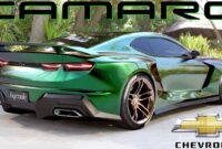 2026 Chevy Camaro Render Takes Aim At Ford Mustang Dark Horse Carscoops