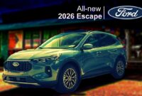 2026 Ford Escape Mid Cycle Update That Could Save The Crossover s Future YouTube