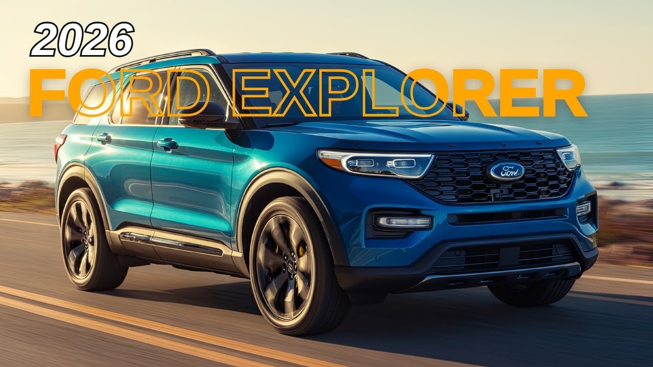 2026 Ford Explorer First Look Is This The SUV We ve Been Waiting For YouTube