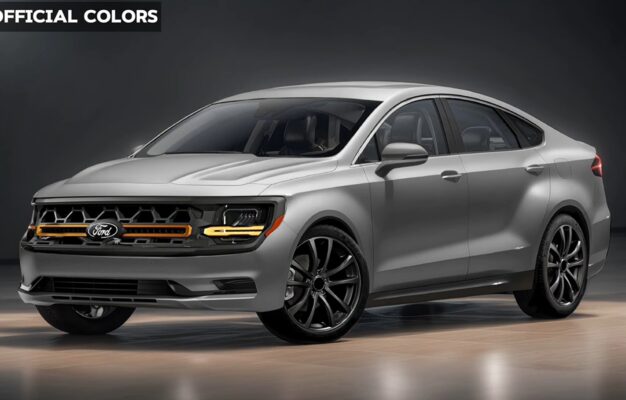 2026 Ford Fusion Comes From Imagination Land As A Sedan With F 150 Tremor Styling Autoevolution