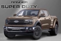 2026 Ford Ranger Super Duty Gets Imagined Coming To America To Beat All Mid Size Trucks Autoevolution