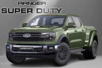 2026 Ford Ranger Super Duty Gets Imagined Coming To America To Beat All Mid Size Trucks Autoevolution