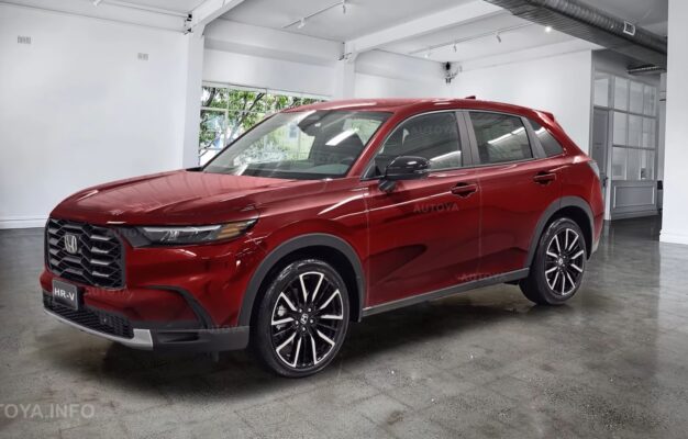 2026 Honda HR V Facelift Comes Out Way Ahead Of Time Albeit Only In Ritzy CGI Hues Autoevolution