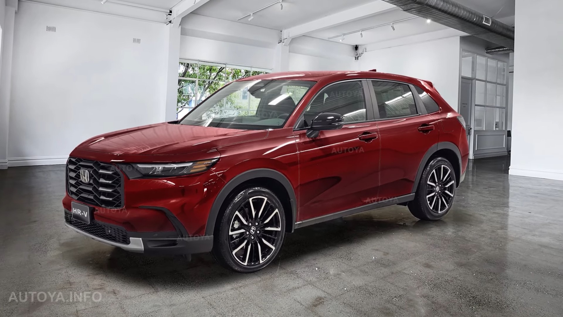 2026 Honda HR V Facelift Comes Out Way Ahead Of Time Albeit Only In Ritzy CGI Hues Autoevolution