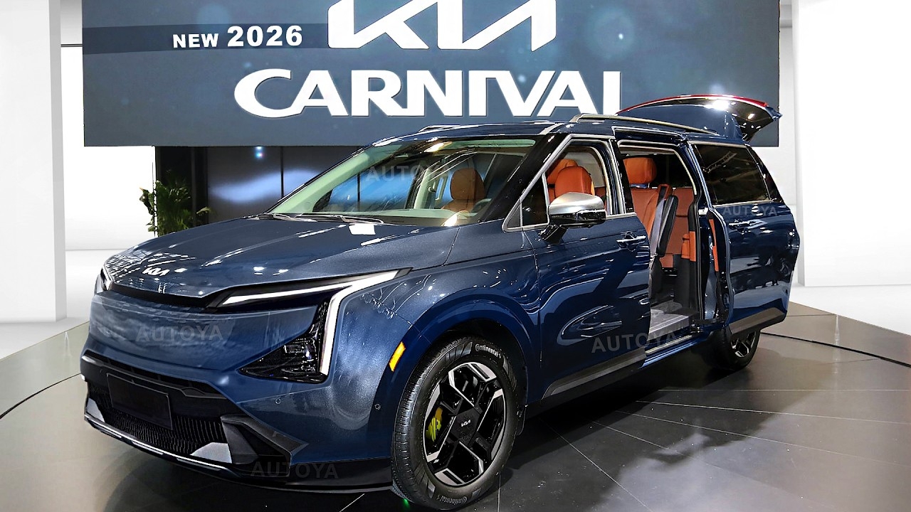 2026 Kia Carnival PHEV INTERIOR Preview YouTube