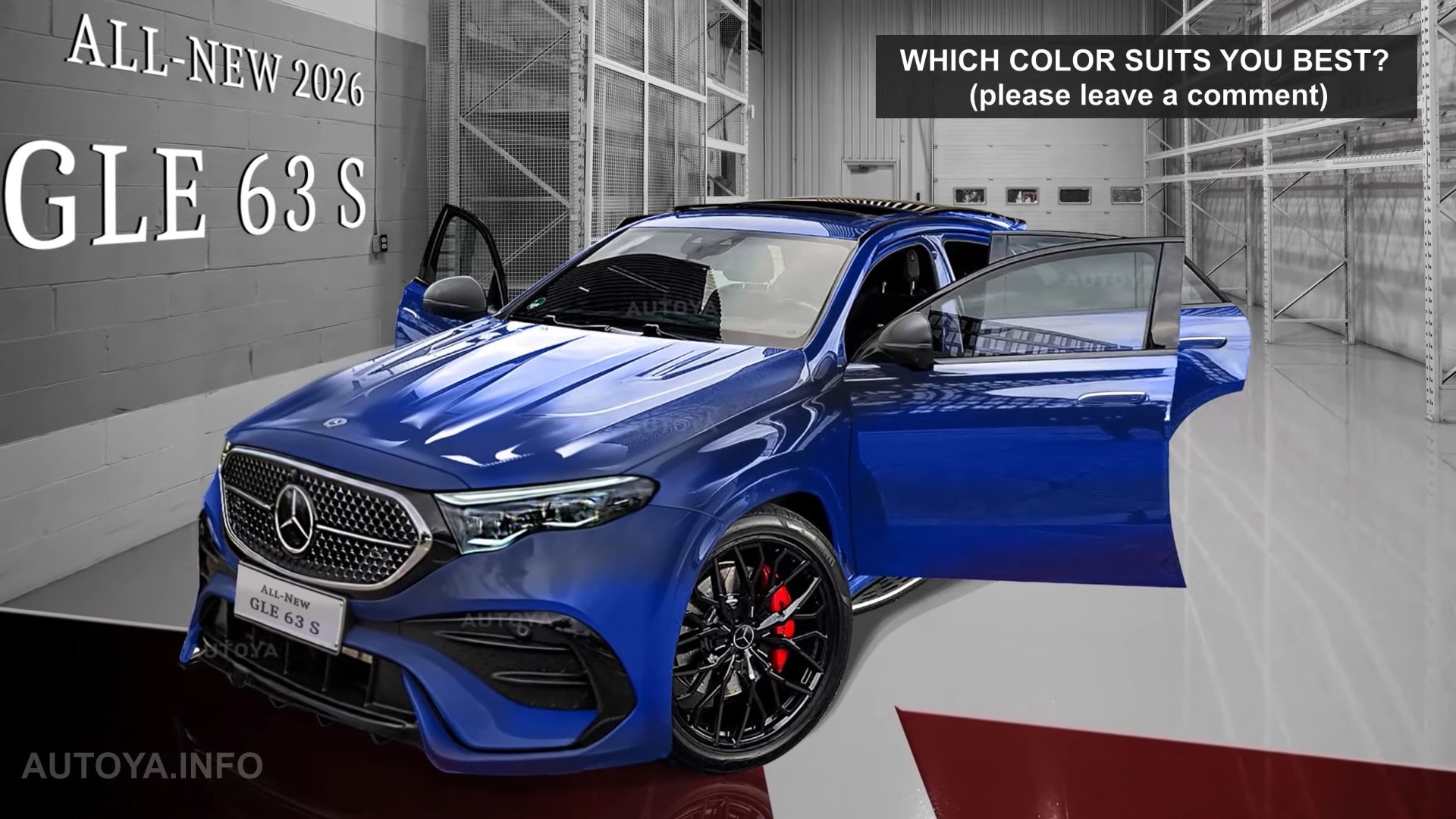 2026 Mercedes AMG GLE 63 S Coupe And SUV Appear Fresh In Fantasy Land How About That Autoevolution