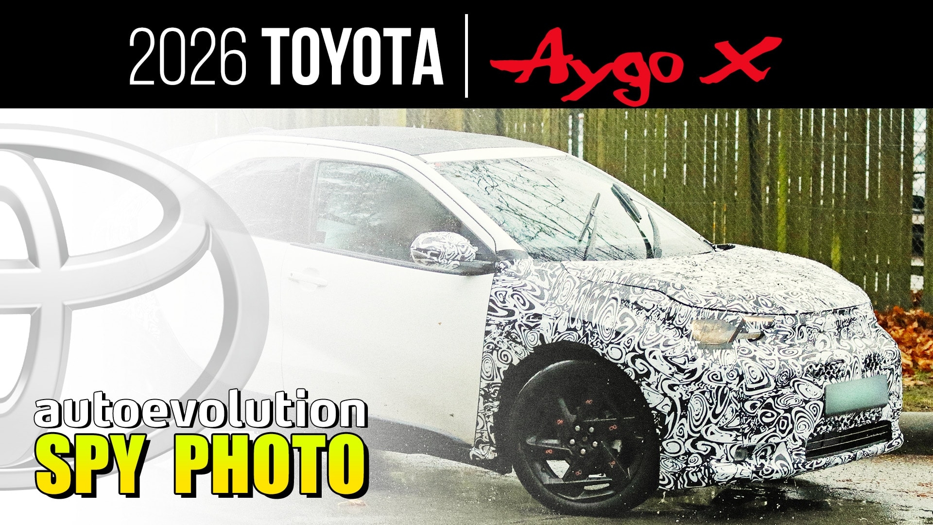 2026 Toyota Aygo X Urban Crossover Spied With Restyled Face Autoevolution