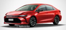 2026 Toyota Corolla Hybrid Sedan Gets Revealed Early Albeit Only Virtually In CGI Autoevolution