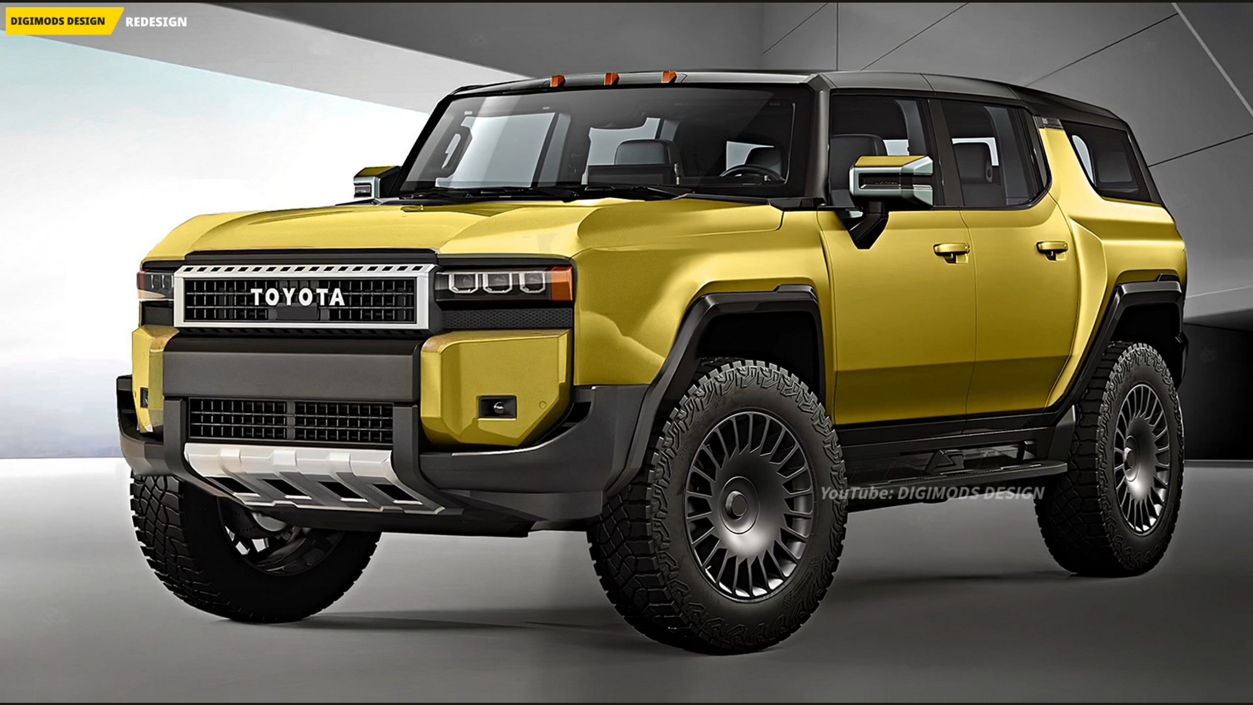 2026 Toyota FJ Cruiser Takes A Digital Swing At The Jeep Wrangler Autoevolution