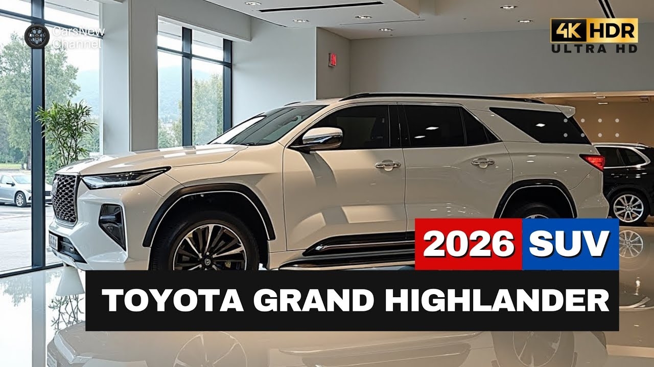 2026 Toyota Grand Highlander Unveiled Bigger Bolder And Built For Families YouTube