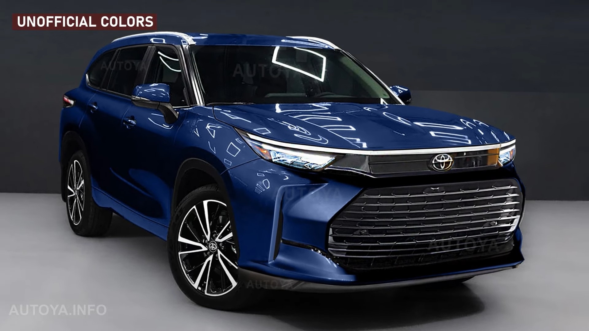 2026 Toyota Highlander Gets Thoroughly Refreshed Inside And Out Albeit Only In CGI Land Autoevolution