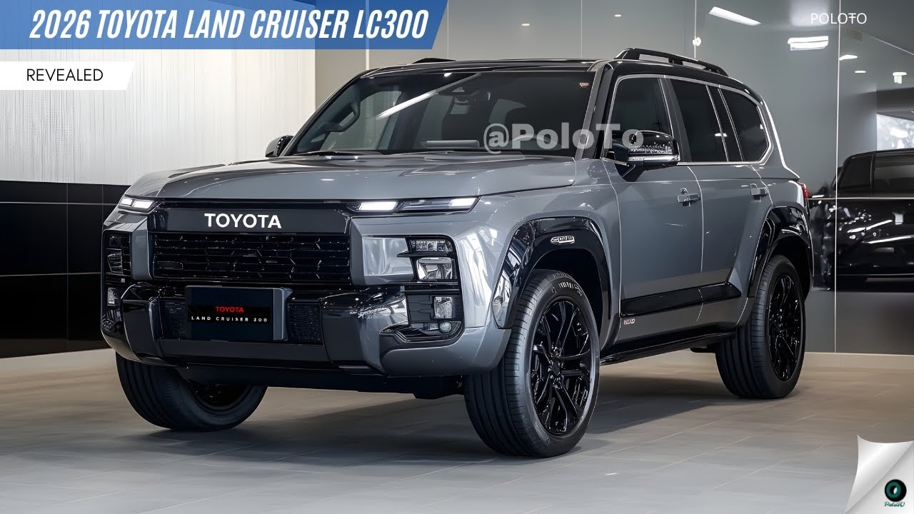 2026 Toyota Land Cruiser LC300 Revealed The Newest Version Of The Most Popular SUV YouTube