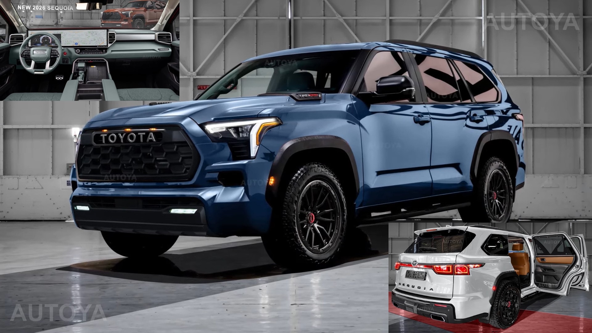 2026 Toyota Sequoia Lands Early With Refreshed Exterior And Interior Albeit Only In CGI Autoevolution