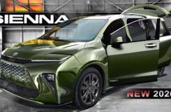 2026 Toyota Sienna Dreams Of A Full Digital Redesign For The Fourth Generation Minivan Autoevolution