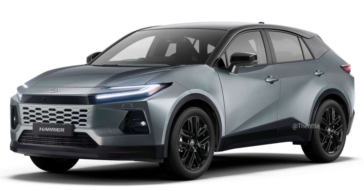 2027 Toyota Harrier Next generation To Get 1 5L Turbo Engine SUV Coupe Version Of Latest RAV4 Paultan