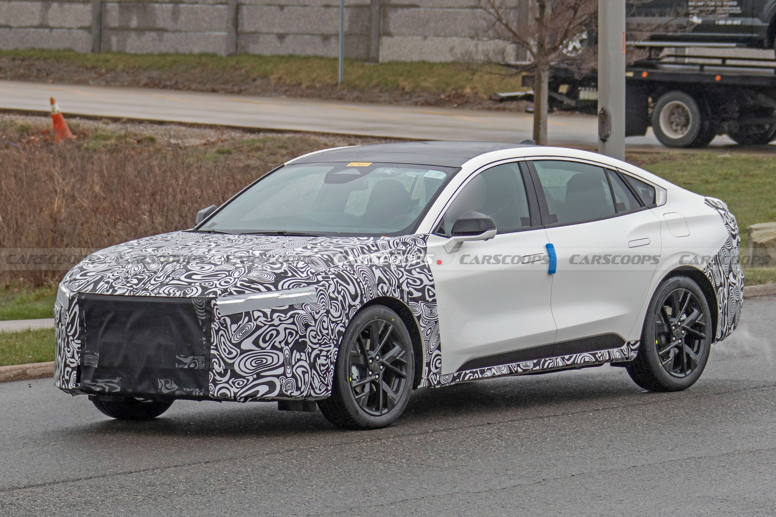 A New Ford Sedan Has Been Spied In America Carscoops