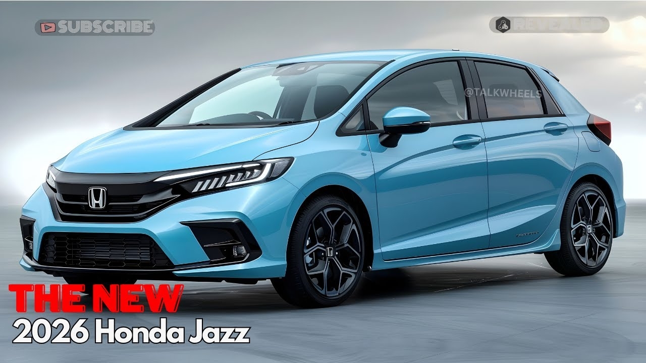 A Stylish Makeover 2026 Honda Jazz Launched A Closer Look At The New Design YouTube
