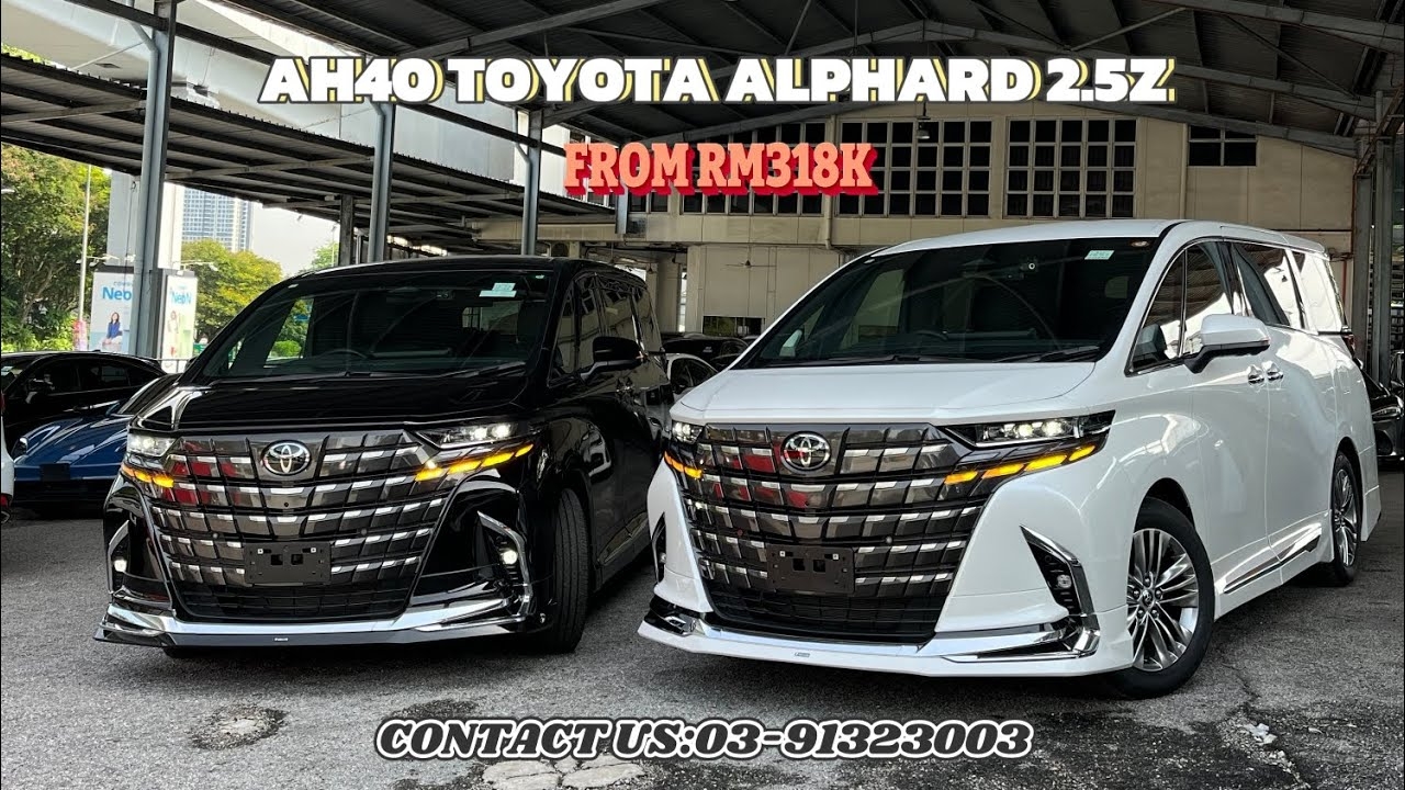 AH40 Toyota Alphard 2 5Z YouTube