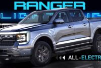 All Electric 2025 Ford Ranger Lightning FIRST LOOK At New Electric Mid Size Pick Up Truck YouTube