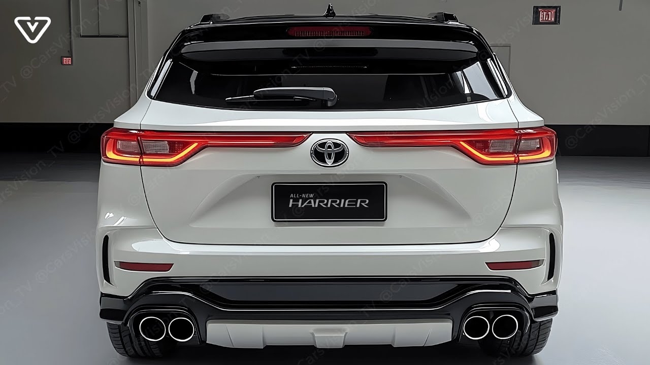 All New 2026 Toyota Harrier Unveiled The Next Level Luxury SUV YouTube