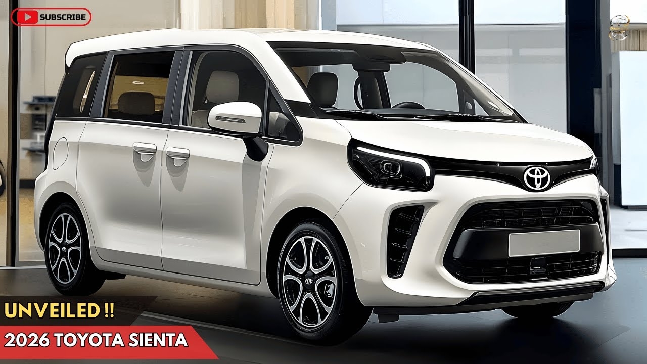 All New 2026 Toyota Sienta Unveiled The Smart Choice For Urban Families YouTube