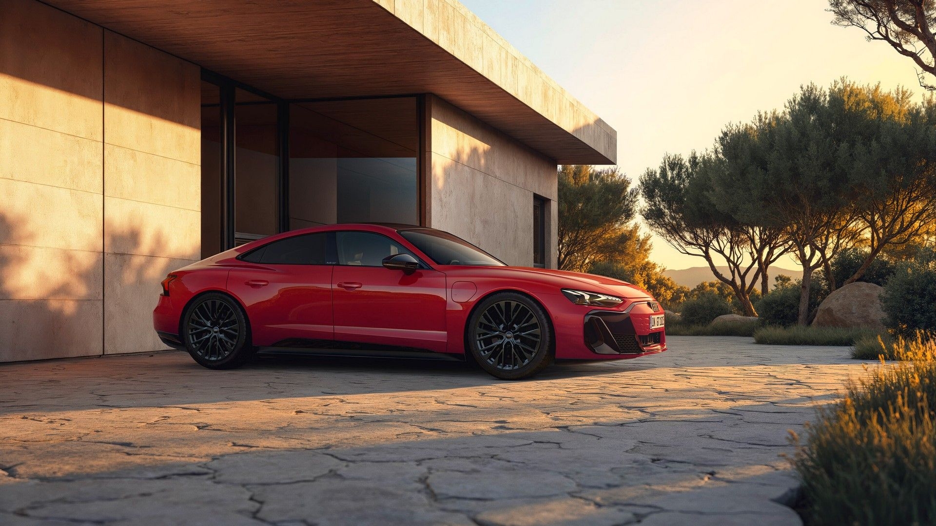Audi s Latest E tron GT Stomps All Over Its Porsche Rival