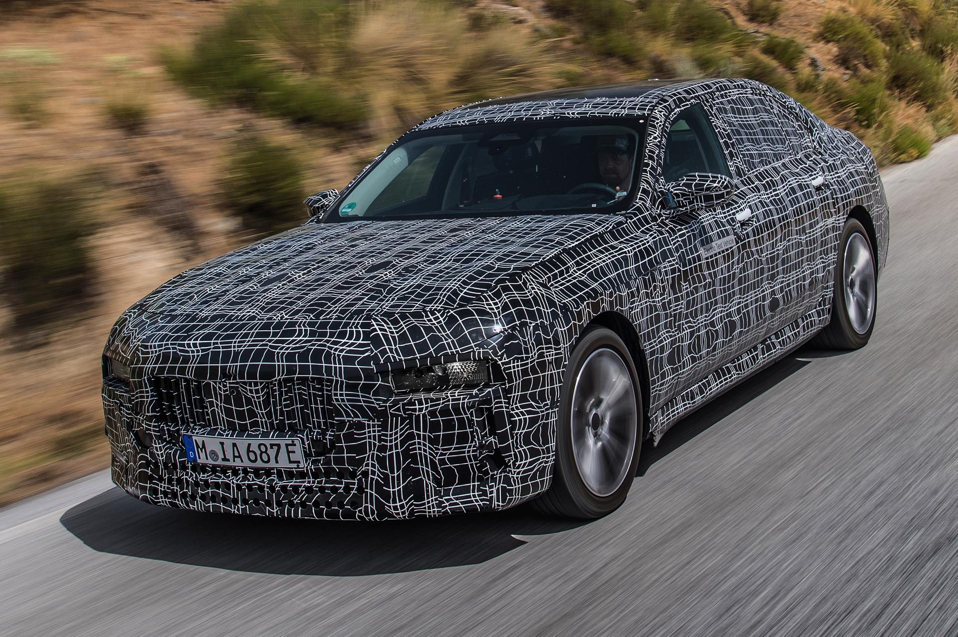 BMW 7er Facelift 2026 Erlk nig Video Verbirgt Neue Klasse Look