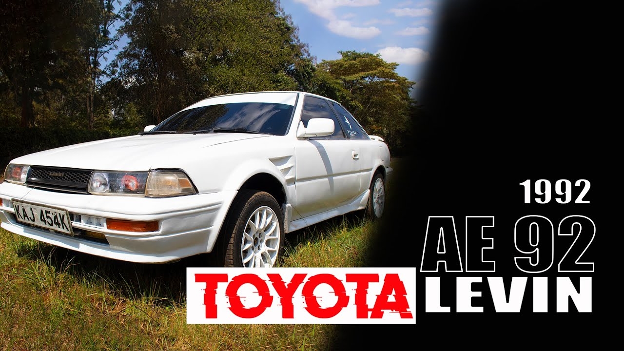 CLEANEST TOYOTA LEVIN AE 92 IN KENYA YouTube