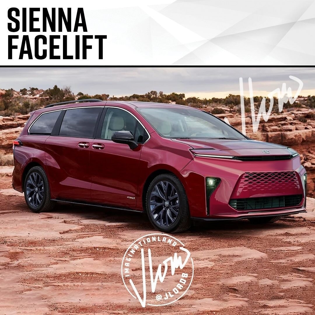 Digital 2026 Toyota Sienna Should Go Through A Refresh Or Just Get An All New Generation Autoevolution