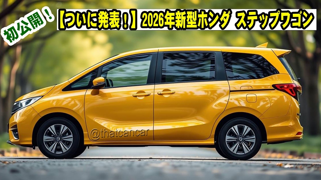 2026 Honda Stepwgn