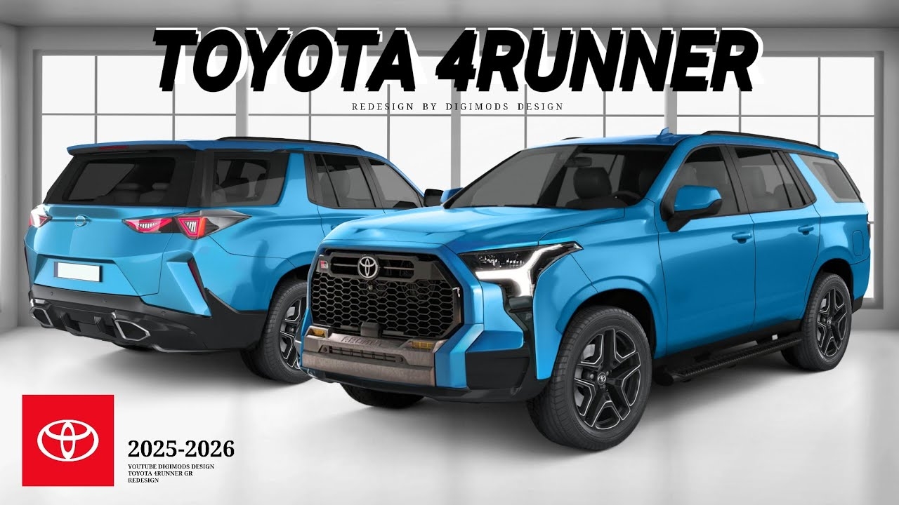 First Ever 2025 Toyota GR 4Runner Looks Like A Smaller Angrier CGI Sequoia SUV Autoevolution